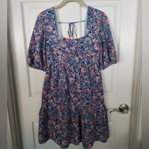 BCBG Paris Floral Mini Dress